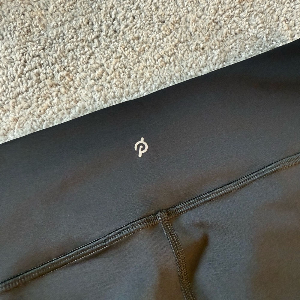 Peloton Here Now High waisted Color-block Black Workout Leggings Size Medium - Picture 6 of 7